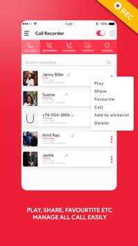 Call Recorder - Auto Call Recorder App 2019 screenshot 3