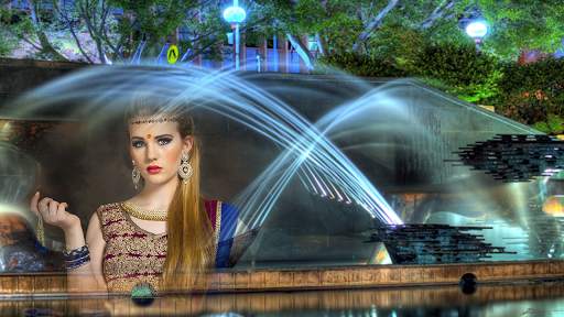 Fountain photo frame costume montage editor screenshot 6