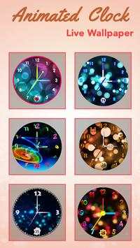 Live Animated Clock Wallpaper скриншот 5