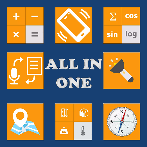 All In One - Calculator, Unit Converter, Torch आइकन