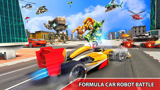 Lion & shark robot car games screenshot 1
