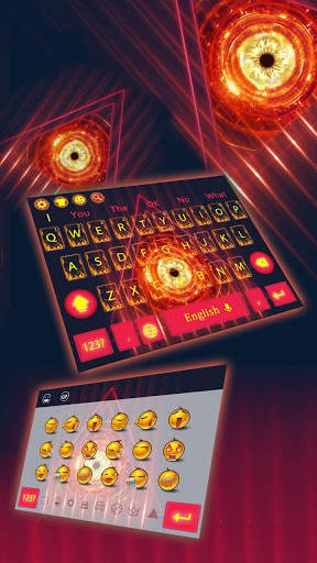 Cosmic Triangle Keyboard screenshot 3