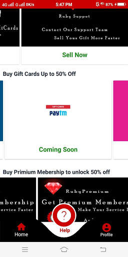 Sell Gift Cards -2019 - Ruby Cash screenshot 3