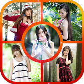 Picture Grid Collage icon