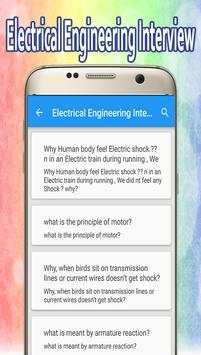 Electrical Engineering Interview Questions screenshot 2