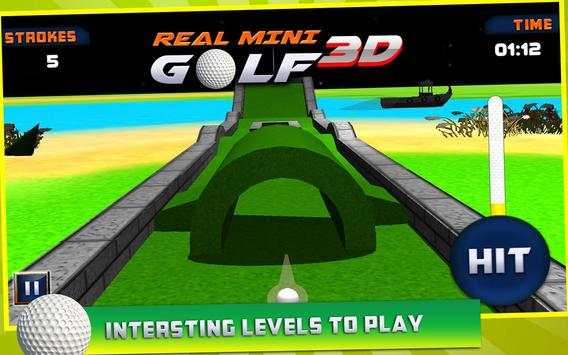 Real Mini Golf 3D स्क्रीनशॉट 2