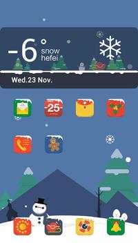 Christmas Ivy Launcher Theme screenshot 1