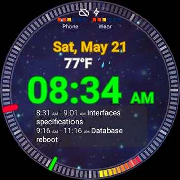 Ultrawatch Free Watch Face screenshot 1