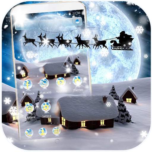 Silent Night Snow Christmas 2017 Theme 1.2.2