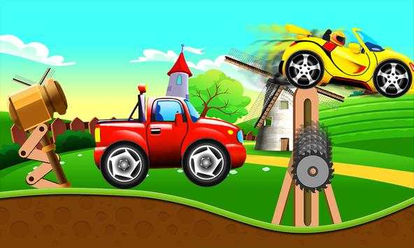 Uphill Climbing Car Racing Games: Baby Fun Ride screenshot 3