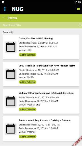 NUG Mobile screenshot 3