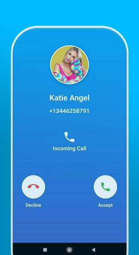 Fake Katie Angel Tv Call & Chat screenshot 3