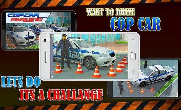 Cop Car Parking3D screenshot 7