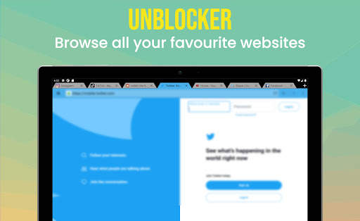 Unblock Websites Free Proxy Browser screenshot 5