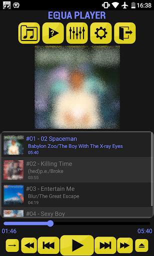 Equa Player (multi equalizer music player) screenshot 2