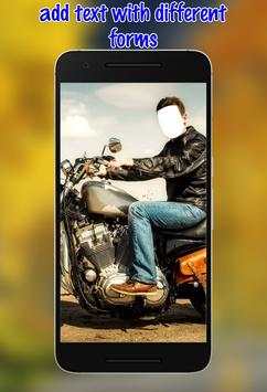 Man Bike Rider Photo Montage : Photo Editor screenshot 2