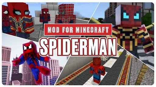 SpiderMan Mod for Minecraft screenshot 1