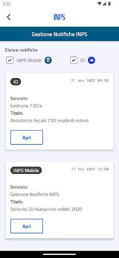 INPS Mobile screenshot 4
