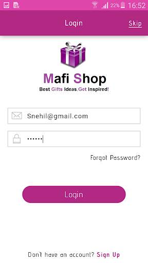 Mafi Shop app screenshot 1