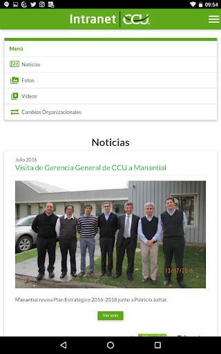 Intranet CCU screenshot 13