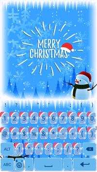 Marry Christmas Cap Keyboard screenshot 2