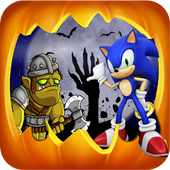 Sonic Go zombie word icon