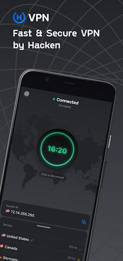 hVPN: Secure VPN by Hacken screenshot 1