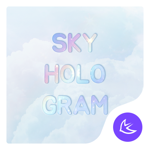 Sky Hologram APUS Launcher theme icon