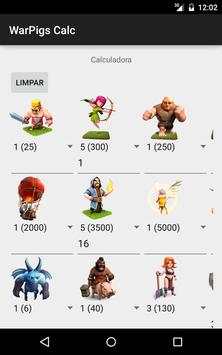 WarPigs Calc CoC screenshot 5