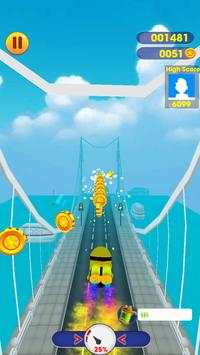 Subway minion Banana Surf : Jump, Rush & Dash 3D скриншот 3