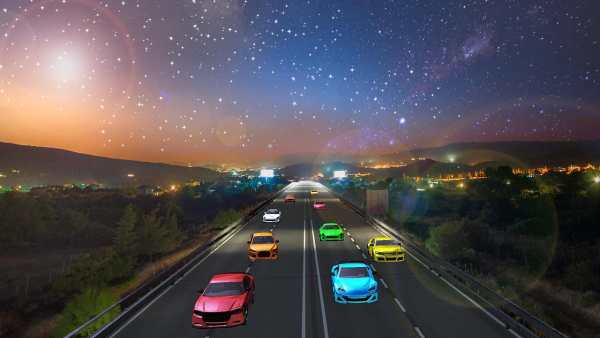 Endless Highway Car Drive Horizon 2019 screenshot 4