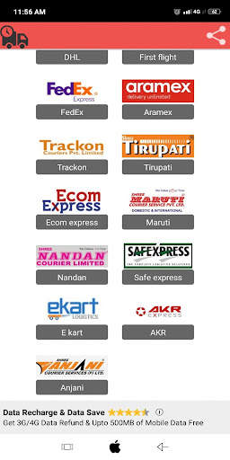 One Courier Tracking - All in one 2 تصوير الشاشة