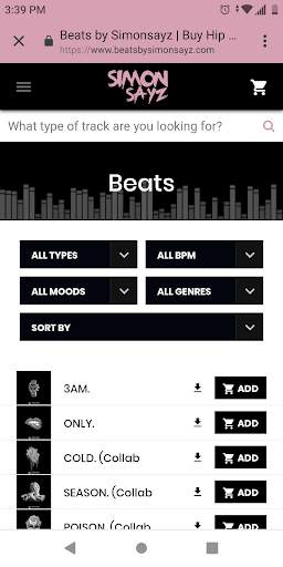 Trap Beats Download - by Simonsayz screenshot 2