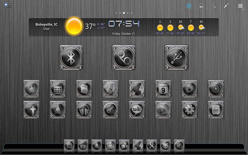 Screwed Steel Launcher Theme screenshot 6