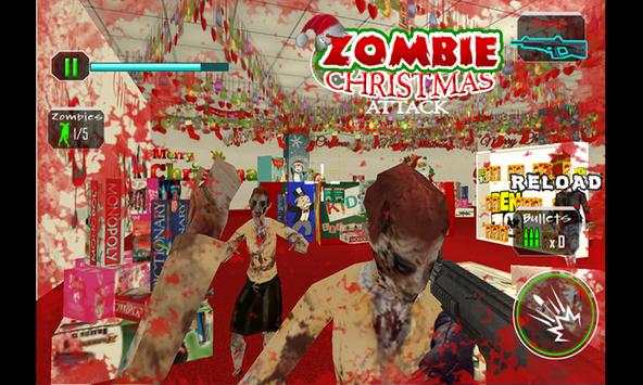 Angry Zombies Christmas Attack screenshot 2