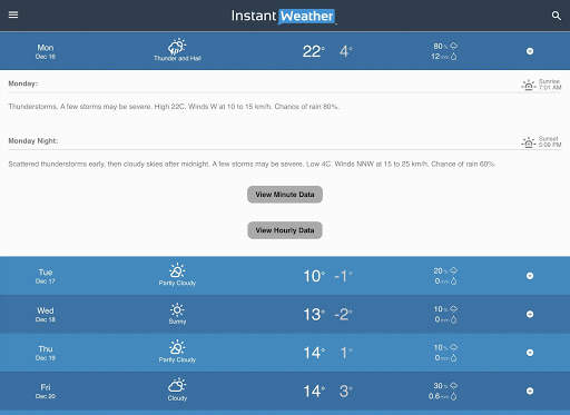 Instant Weather ™ screenshot 15