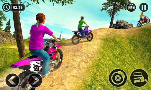 Kids Downhill Mountain Motorbi screenshot 5