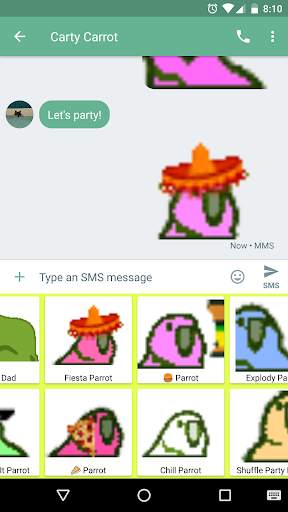 Party Parrot Keyboard screenshot 2
