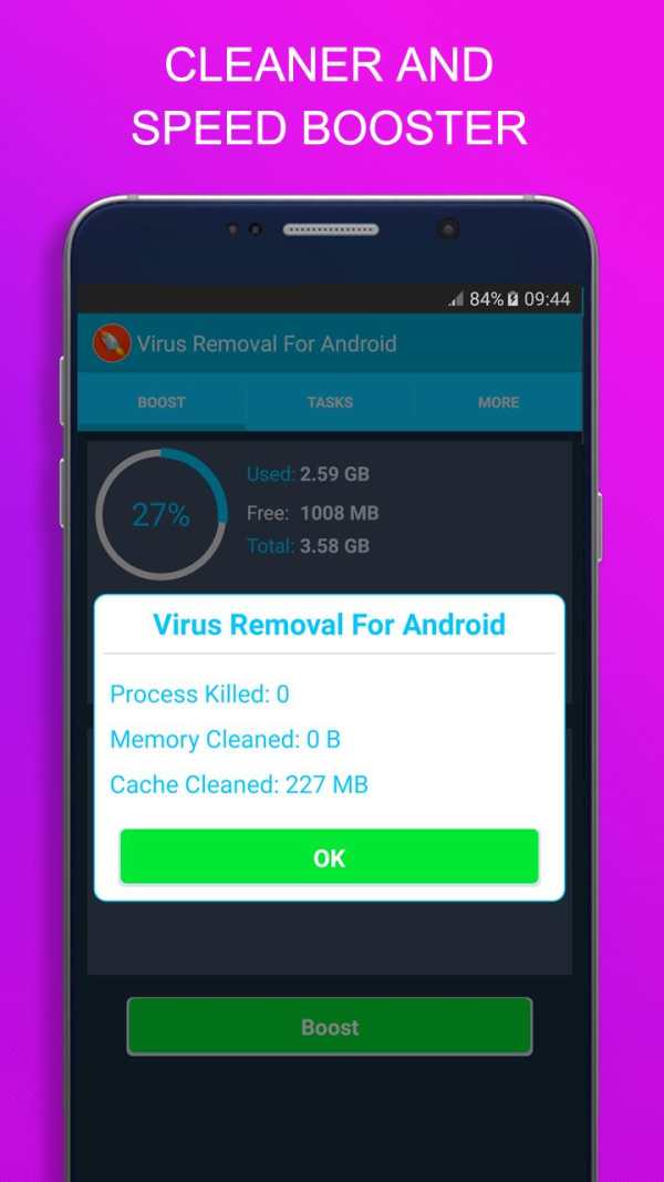 Virus Removal For Android screenshot 2