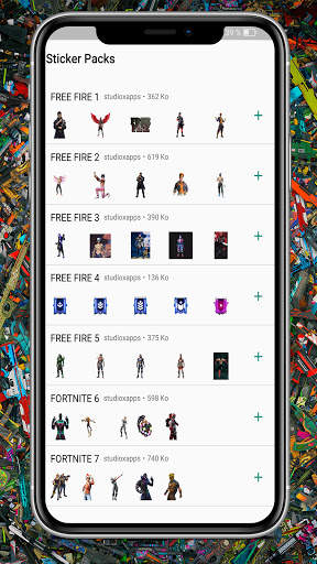 FF Stickers for Whatsapp - free fire WAStickerapps screenshot 1