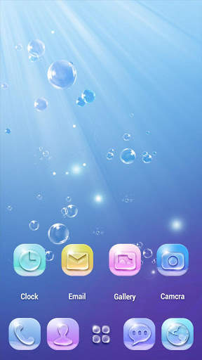 Bubble GO Launcher Theme screenshot 2