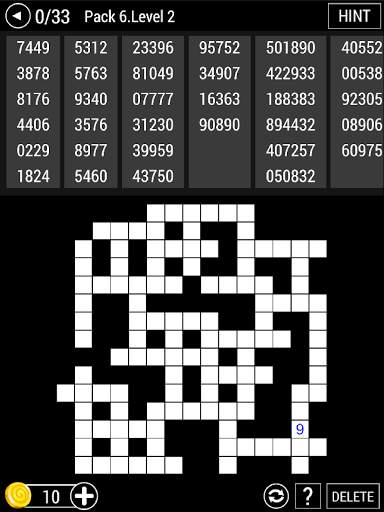 Number Crosswords скриншот 5