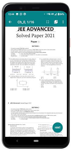 PHYSICS - JEE SOLVED PAPERS screenshot 3
