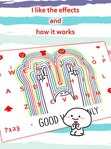 Good Vibes Quote Keyboard Theme for Girls screenshot 3