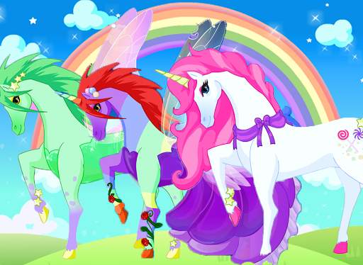 Unicorn Dress up - Girl Game screenshot 8