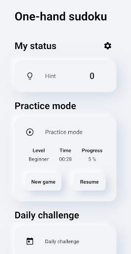 Onedoku - Free Sudoku - Best puzzle game screenshot 1