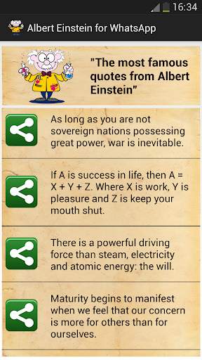 Albert Einstein for WhatsApp screenshot 4