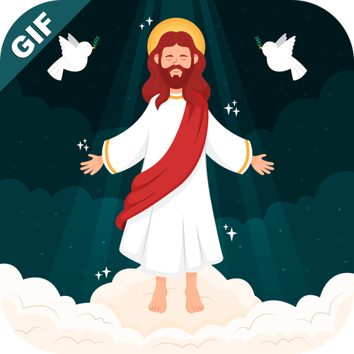Jesus GIF : Jesus Christ Stickers for Whatsapp icon