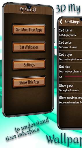My Name 3D Live Wallpaper screenshot 1
