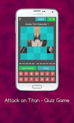 Guess Shingeki no Kyojin (AOT) - Quiz Game screenshot 4
